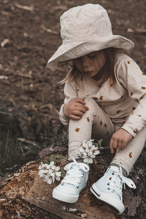 Detské vysoké tenisky s veľkou hviezdou HH374088 Blue Slider