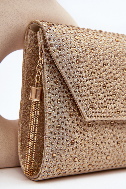 Zdobená taška na spojku Edela Złota