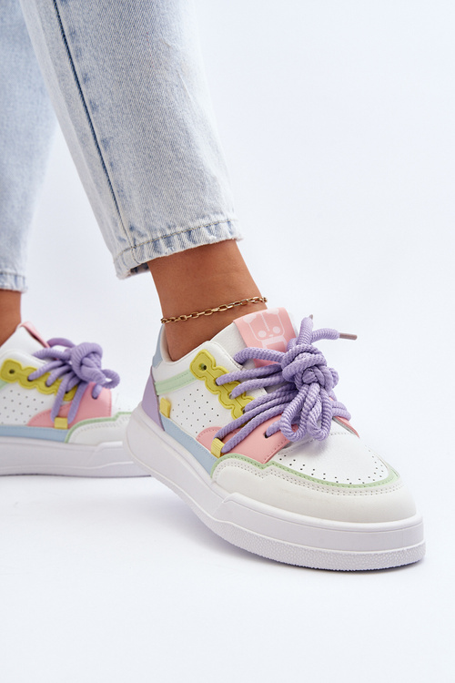 Dámske tenisky z eko kože v multibarvovom prevedení Avanalis