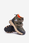 Zateplené Sněhové Boty Dětské Big Star OO374129 Khaki