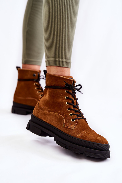 Sumere Izolované topánky veľká hviezda KK274524 Brown