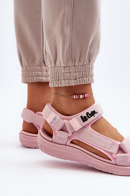 Dámské sandály Lee Cooper LCW-24-34-2613 Růžové