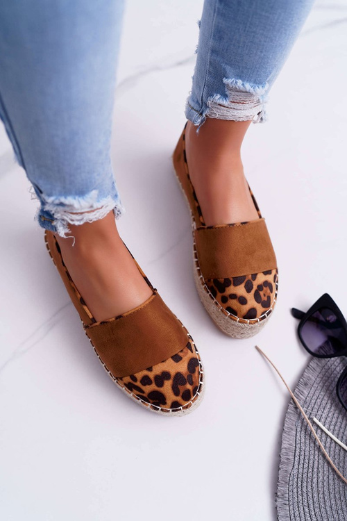 Dámské Espadrilky Camel plošina Ringer