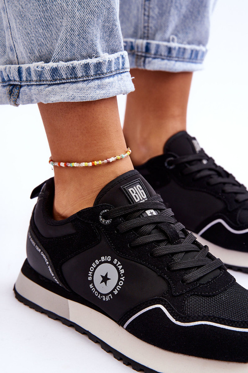 Dámské tenisky Memory Foam System Big Star LL274541 Černé