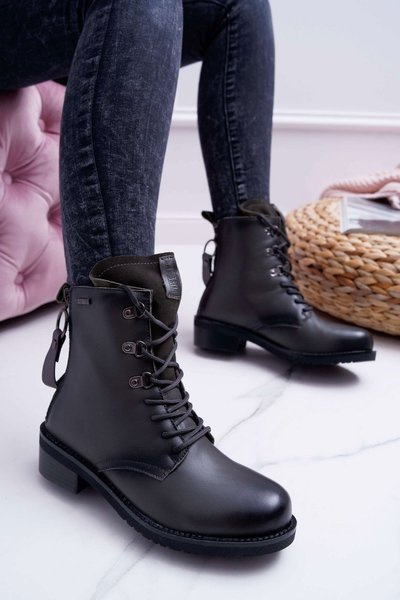 Dámske topánky Big Star Leather Grays EE274507