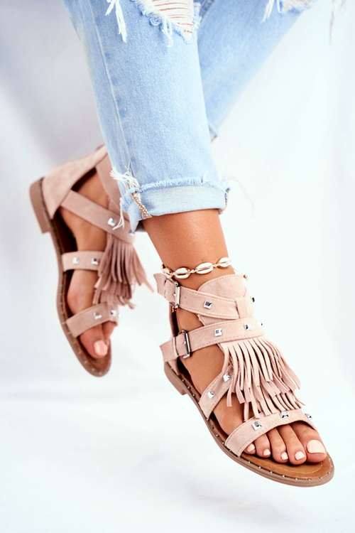 Dámské Sandály Boho Nude Balms