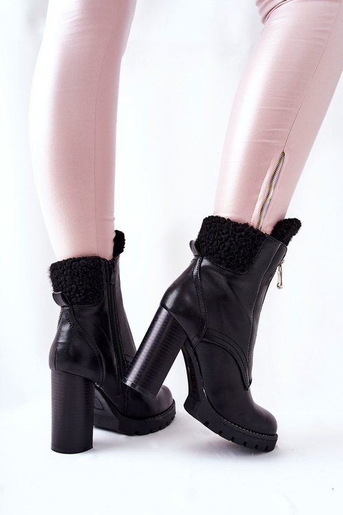 Dámské Kotníkové Boty černě Arleston