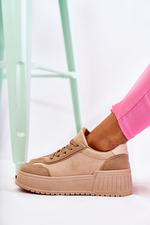 Dámské sportovní semis boty béžové Segurro