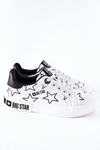 Detské kožené tenisky Veľká hviezda II374001 biela