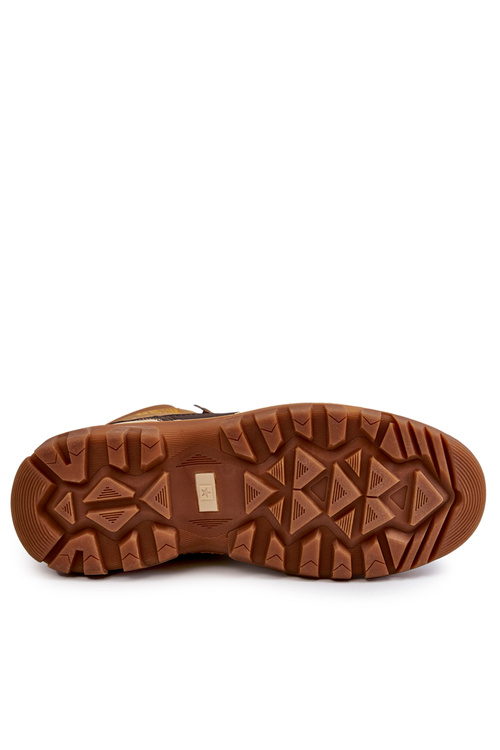 Pánska topánka Pamäť pena Veľká hviezda KK174119 Camel