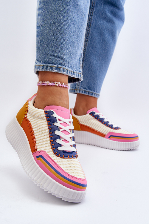 Dámské Tenisky Na Platformě Multikolor Redala