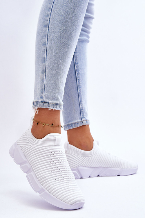 Dámské Tenisky Slip-on Big Star DD274460 Bile