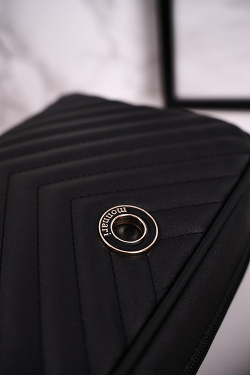Dámská Kabelka MONNARI BAG0202-020 Prošívaná Černá
