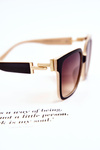 Dámské sluneční brýle V120026 Černá a béžová