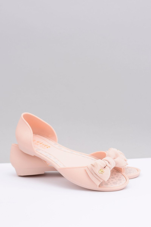 Gumové béžové baleríny Meliski s sonia luk