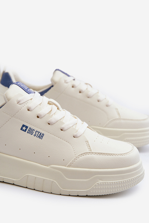 Pánske tenisky Memory Foam System Big Star NN174150 svetlo béžové
