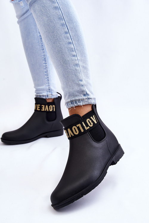 Dámské boty do deště černé Joline