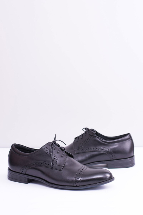 Formální pánské kožené boty Gerard černé