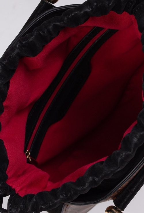 Dámská Kabelka Monnari hnědá černá BAG9340-017