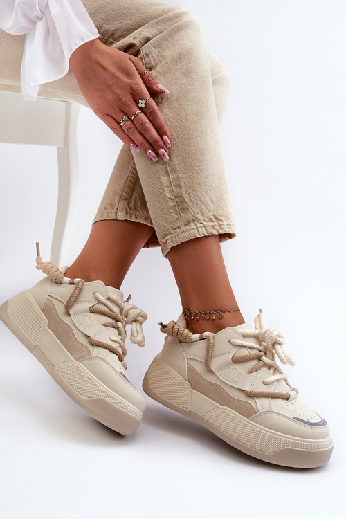 Dámske športové topánky tenisky béžové Phyrena