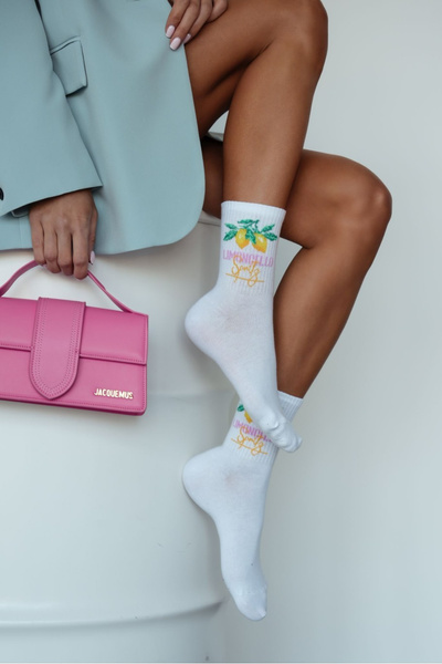 Dámske Ponožky LIMONCELLO Biele