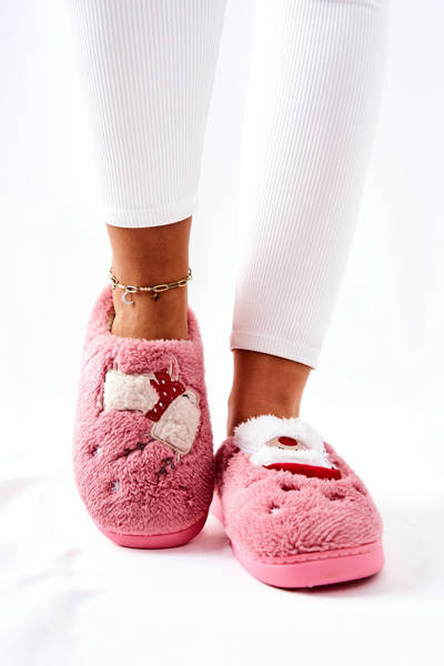 Vianočné papiere Mikołaj a ružový sob