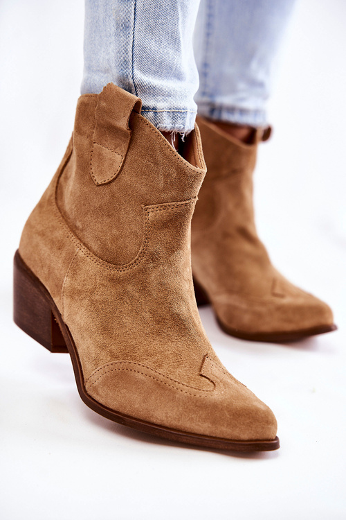 Dámské Kotníkové boty Spitz Lewski Shoes 3236 Béžove