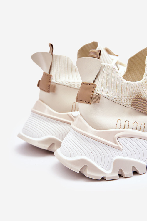 Dámské ponožkové tenisky Béžová Keaton