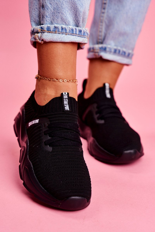 Dámská Sportovní Obuv Big Star Černé FF274955