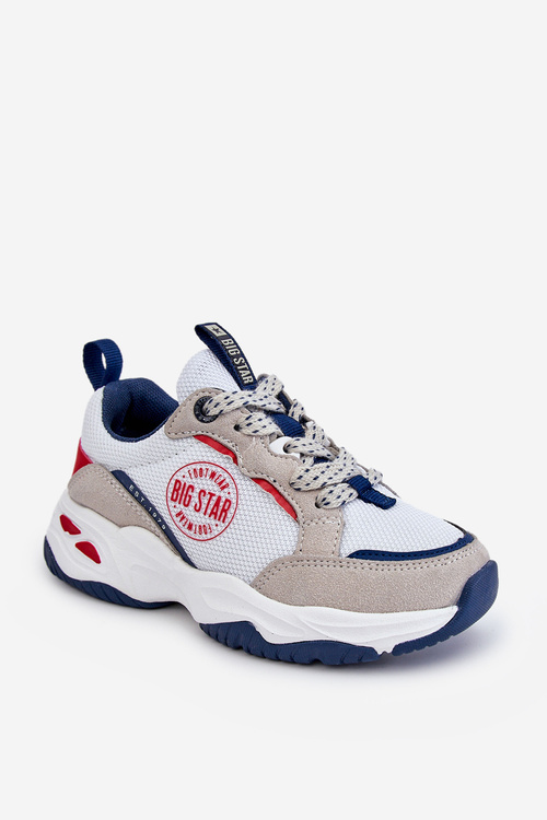 Detské športové topánky pamäťový penový systém Big Star JJ374269 biela