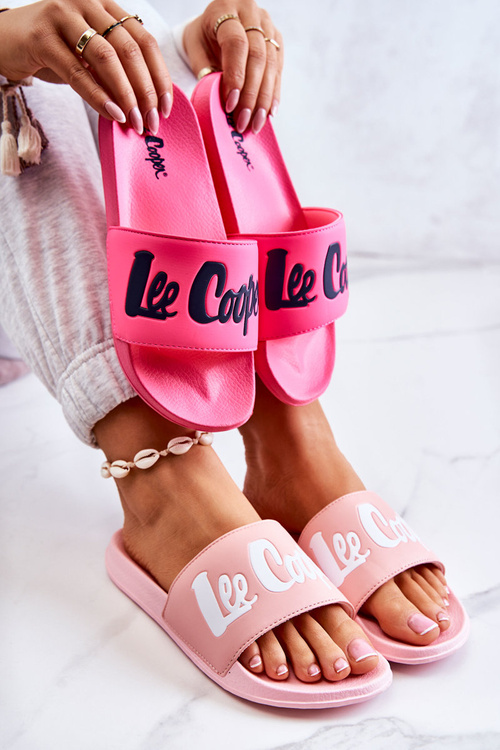 Dámsky Lee Cooper LCW-22-42-1000 PLIPPERS Neon Pink