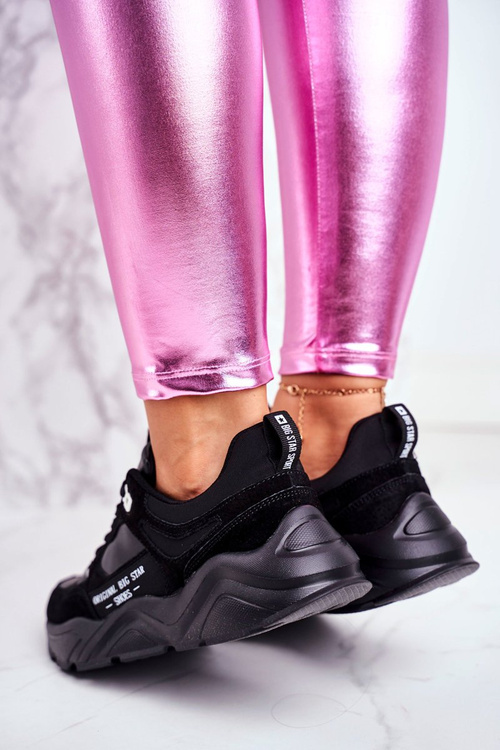 Dámská Sportovní Obuv Sneakers Big Star GG274654 Černé