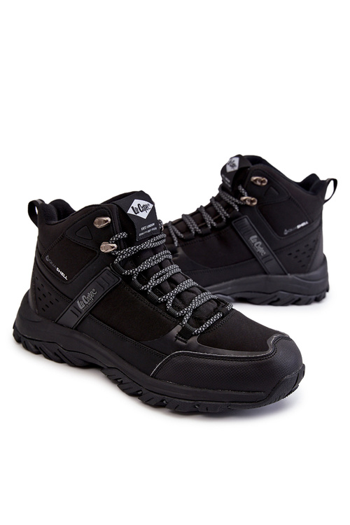 Pánske izolované turistické topánky Lee Cooper LCJ-22-01-1412 čierna
