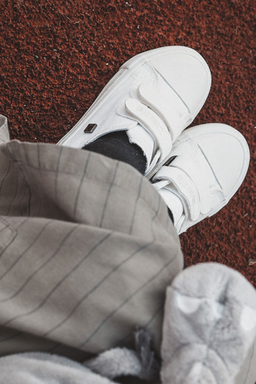 Detská klasická veľká hviezda JJ374042 Biele tenisky