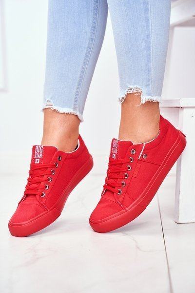 Dámska veľká hviezda Red AA274514 tenisky