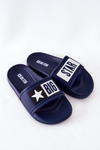 Veľká hviezda DD374152 Navy Blue Flip Flops