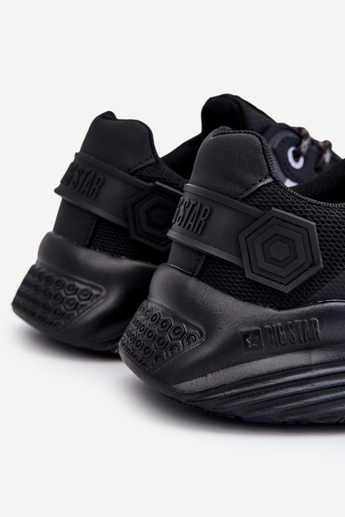 Pánské lehké tenisky Memory Foam System Big Star LL174150 Černá