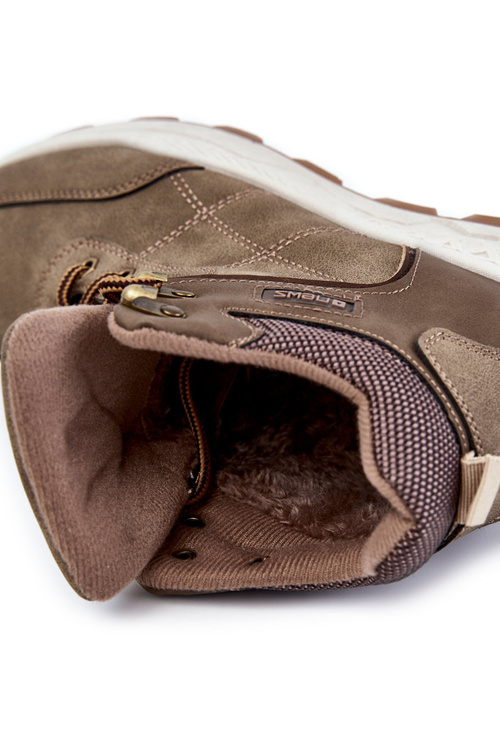 Pánské zateplené boty Trappers Khaki Allan