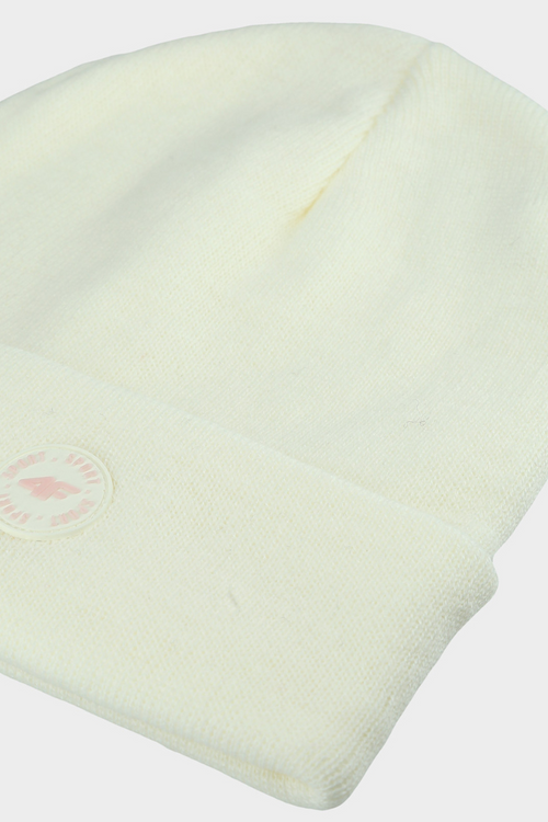 Dětská zimní čepice 4F Krémová 4FJWAW24ACAPU444-12S