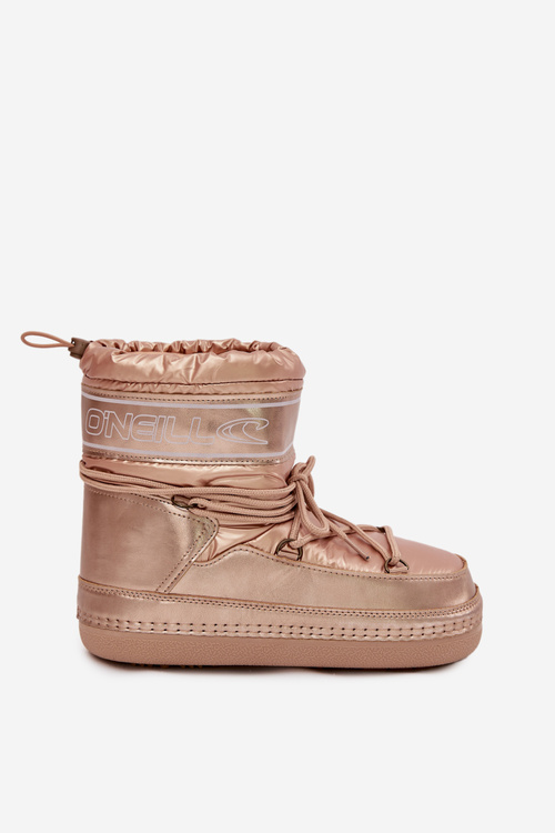 Dámske zimné čižmy s viazaním O'NEILL LISA WOMEN HIGH 90253012.99U Zlato