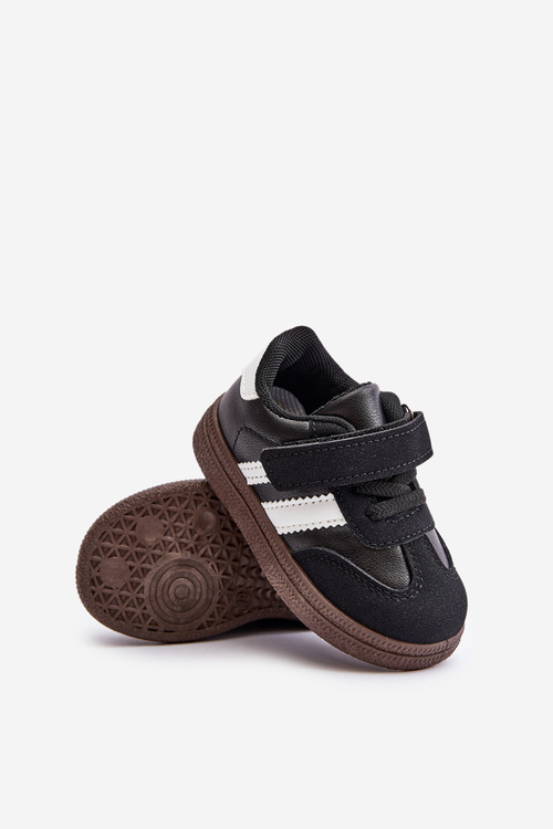 Detské Tenisky Na Suchý Zips Čierne Tromella