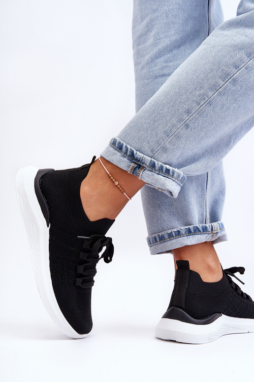 Klasické dámske čierne športové topánky Nikilla