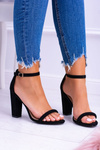 Lu Boo Suede Black Sandals na mieste Ripley