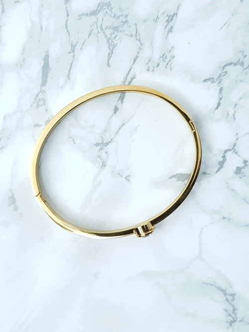 Dámský Náramek Ocel se zirkonem zlato Gemma