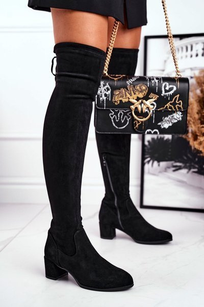 Dámske topánky Sergio Leone Lycra Black KZ281