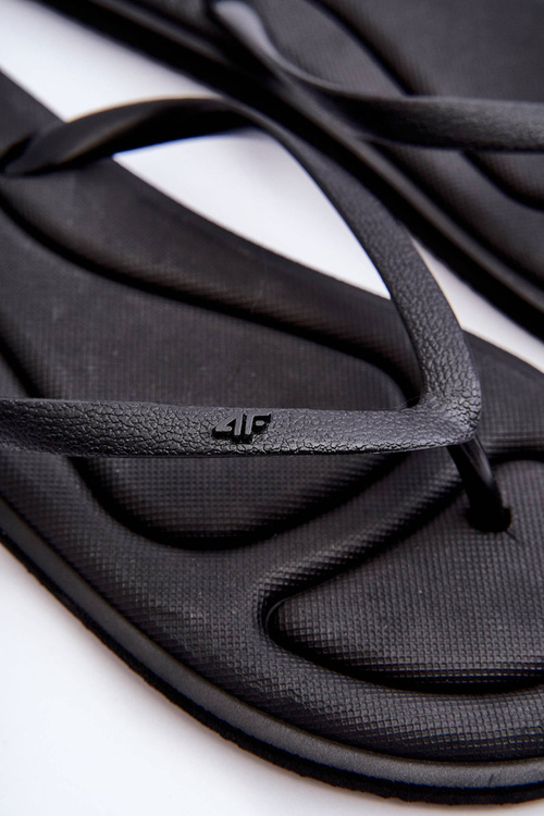 Dámske klasické žabky 4F 4FSS23FFFIX-20S čierne