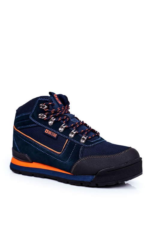 Pánská Treková Obuv Big Star Outdoor Tmavé modre GG174199
