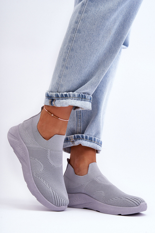 Dámské sportovní šněrovací boty šedé Claris