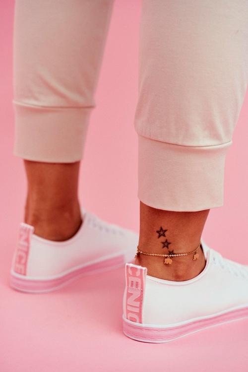 Dámske klasické ružové ville tenisky