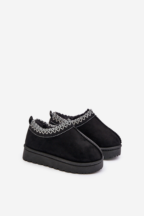 Sněhové Boty Dětské Na Platformě Zateplené Kožíškem Camel Vilabria